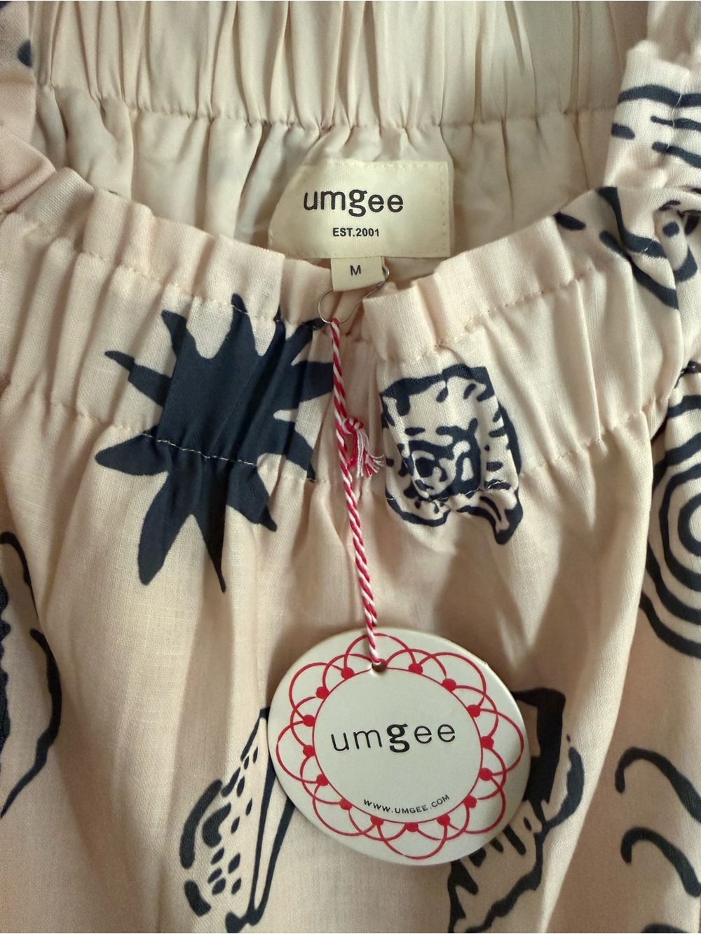 Umgee Mini Dress with Navy Nautical Print - Picture 2 of 6